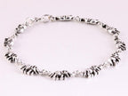 Zilveren armband met olifanten afbeelding 2