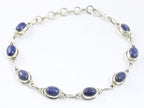 Zilveren armband met lapis lazuli afbeelding 1