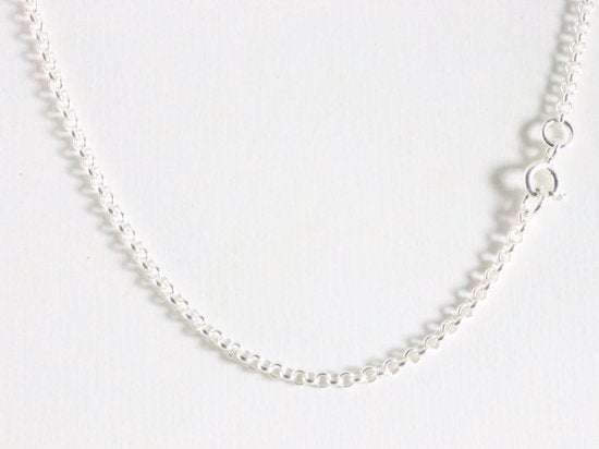 Grote zilveren libelle hanger met roze parelmoer aan ketting afbeelding 5