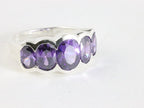 Zilveren ring met amethist afbeelding 1