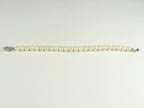 Armband met natuurlijke witte zoetwater parels en zilveren sluiting afbeelding 3
