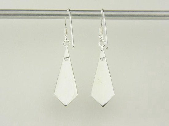 Zilveren oorbellen met onyx afbeelding 3