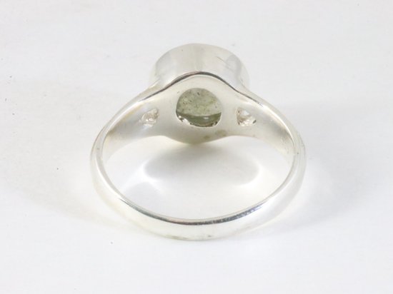 Zilveren ring met labradoriet afbeelding 3