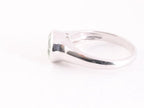 Zilveren ring met groene amethist afbeelding 3