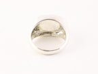 Zilveren ring met regenboog maansteen afbeelding 4