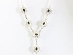 Zilveren ketting met onyx afbeelding 2