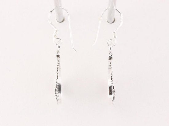 Fijn bewerkte zilveren oorbellen afbeelding 2