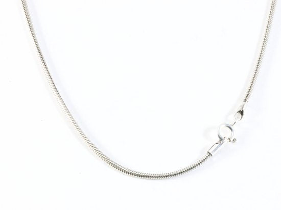 Zilveren hanger met smithsoniet en blauwe topaas aan ketting afbeelding 5