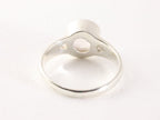 Zilveren ring met rozenkwarts afbeelding 3