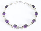 Zilveren armband met amethist afbeelding 1