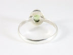 Fijne zilveren ring met peridoot afbeelding 3