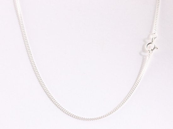 Zilveren vlinder hanger met roze en witte parelmoer aan ketting afbeelding 4