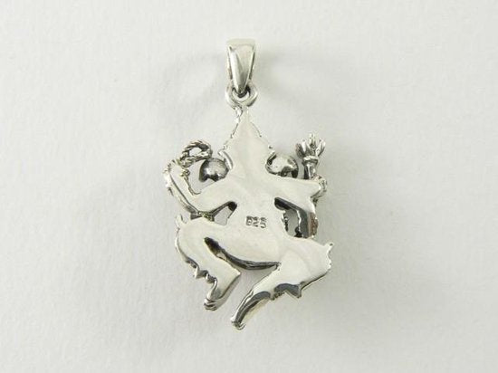 Zilveren Ganesha hanger afbeelding 3