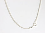 Zilveren hanger met regenboog maansteen en parel aan ketting afbeelding 5