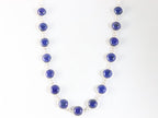 Zilveren collier met lapis lazuli afbeelding 2