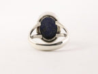 Zilveren ring met lapis lazuli afbeelding 4