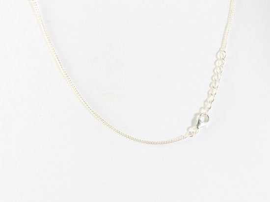 Zilveren collier met amethist afbeelding 5