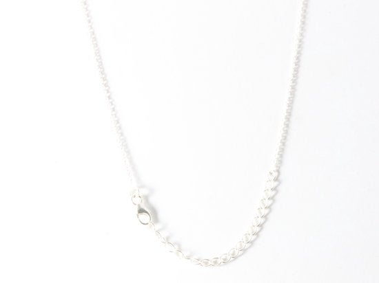 Zilveren ketting met lapis lazuli afbeelding 5