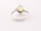 Zilveren ring met citrien afbeelding 4