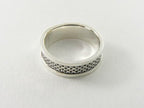 Fijn bewerkte zilveren ring afbeelding 3