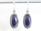 Zilveren oorbellen met lapis lazuli afbeelding 4
