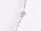 Collier van natuurlijke grijze zoetwaterparels en zilveren sluiting afbeelding 3