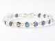 32351 Zilveren armband met abalone schelp