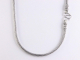 10261 Traditionele zware zilveren snake ketting