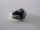 20039 Zilveren ring met lapis lazuli voor man of vrouw