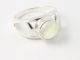 20891 Opengewerkte zilveren ring met gouden rutielkwarts  