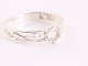 21576 Fijne opengewerkte zilveren ring met bergkristal 
