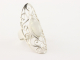 21879 Langwerpige opengewerkte zilveren ring met regenboog maansteen