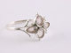 22238-19 Fijne zilveren ring met rozenkwarts