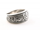 23299 Fijn bewerkte zilveren ring