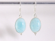 53694 Zilveren oorbellen met larimar