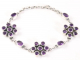 31832 Zilveren armband met amethist