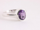 22646 Zilveren ring met amethist