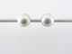 50511 Zilveren oorstekers met grijze zoetwaterparels