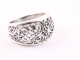 23142 Opengewerkte zilveren ring