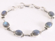 23155 Zilveren armband met labradoriet