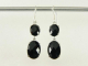 51031 Zilveren oorbellen met onyx