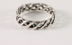 21476-16 Fijne opengewerkte zilveren ring met lusmotief - maat 16
