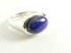 21123-18.5 Zilveren ring met lapis lazuli - maat 18.5