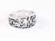 23426 Opengewerkte zilveren ring