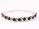 31734 Zilveren armband met onyx