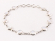 31544 Fijne zilveren schakelarmband met parelmoer