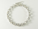 31373-20cm Zilveren armband met jasseron schakels - lengte 20 cm