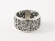 21932 Opengewerkte zilveren ring