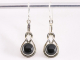 53377 Zilveren oorbellen met onyx