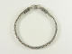 30744-20cm Fijne zilveren armband met koningsschakel - 20 cm